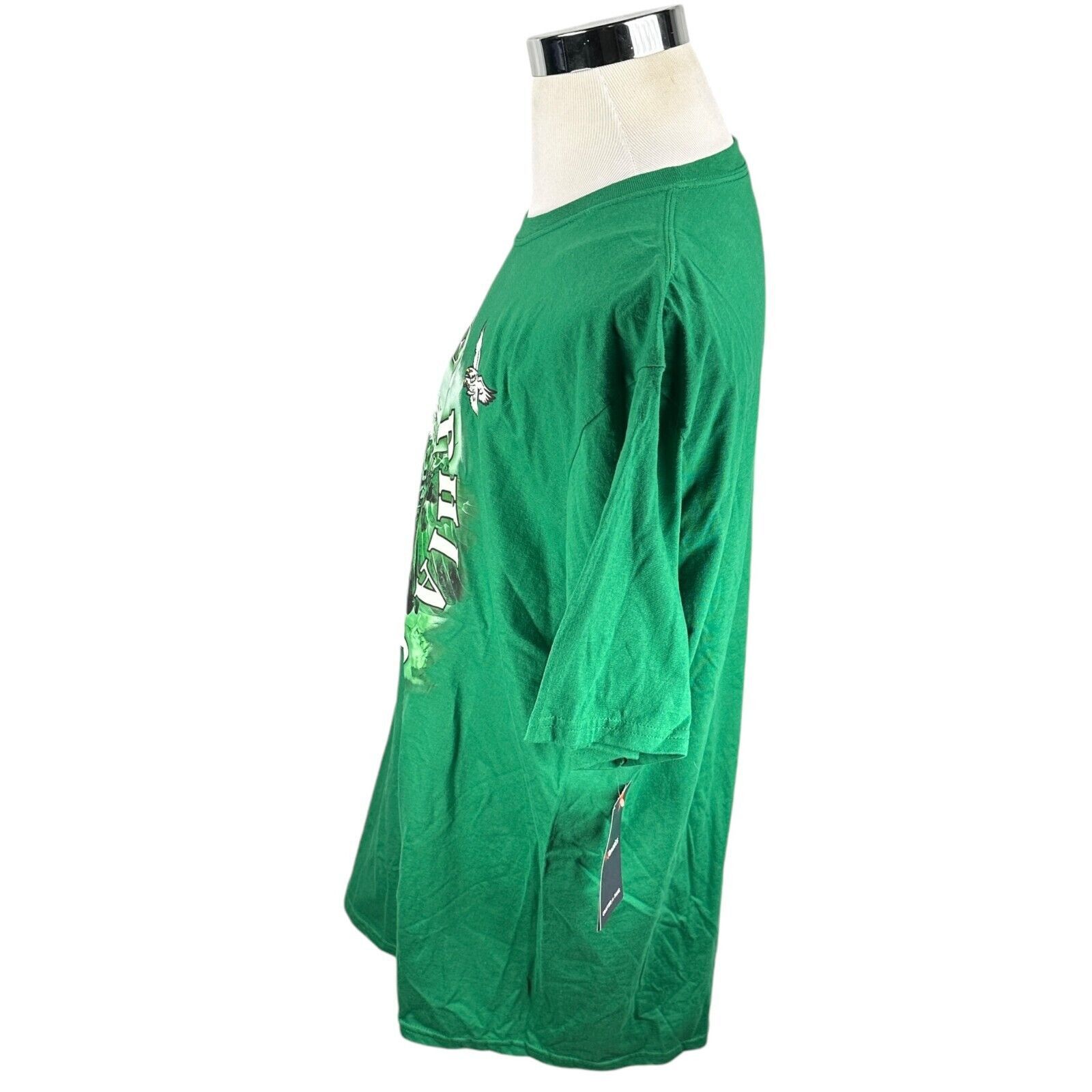 NFL Philadelphia Eagles T-Shirt Men’s 1XB Kelly Green Retro Size US XXL / EU 58 / 5 - 4 Thumbnail