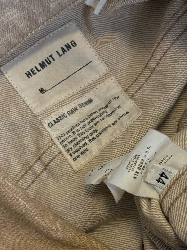 Helmut Lang HELMUT LANG size44 Jiang Huang jeans jacket Size US S / EU 44-46 / 1 - 5 Thumbnail