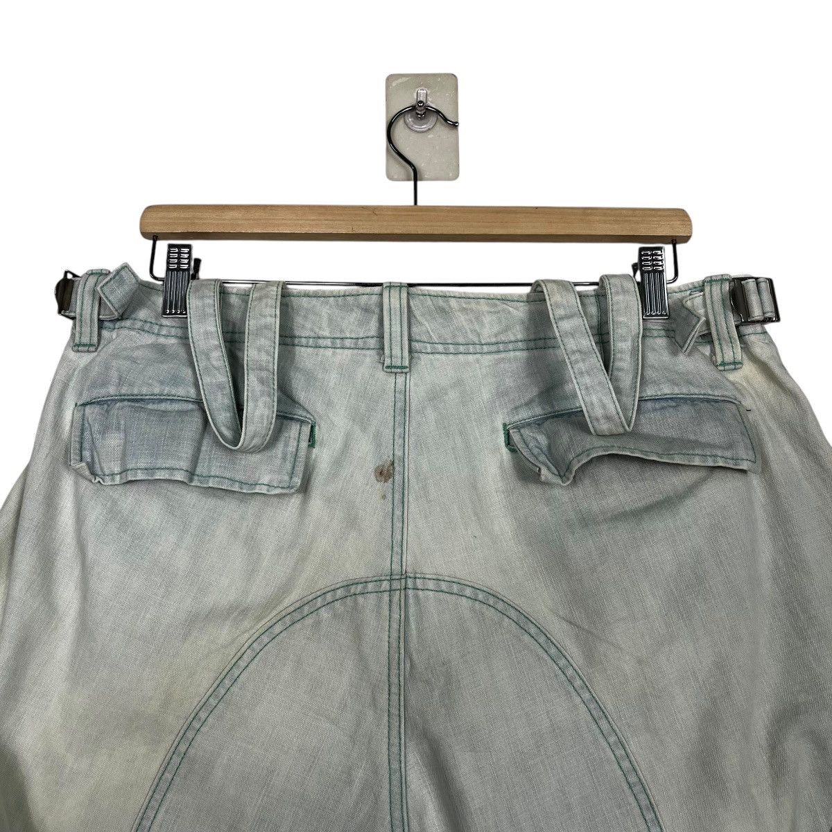 Japanese Brand Vintage Balance Wear Design Short Denim Size US 34 / EU 50 - 10 Thumbnail