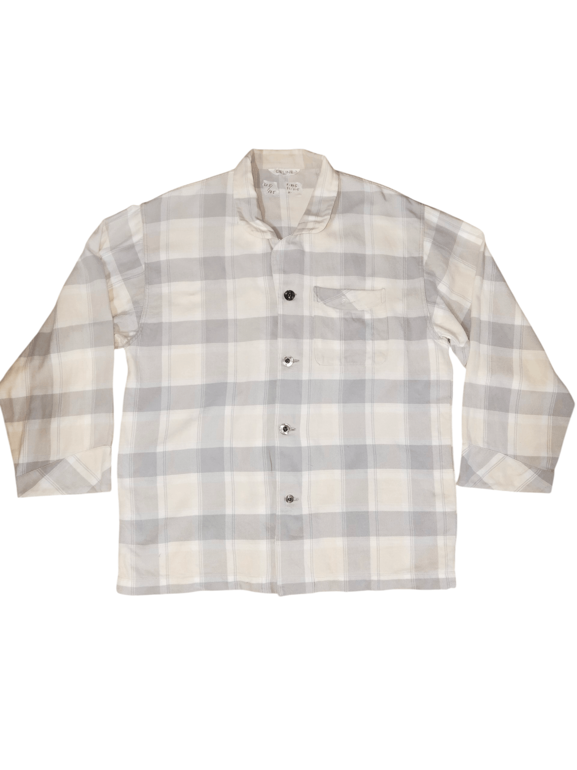 CELINE Tartan Pajamas Shirt
