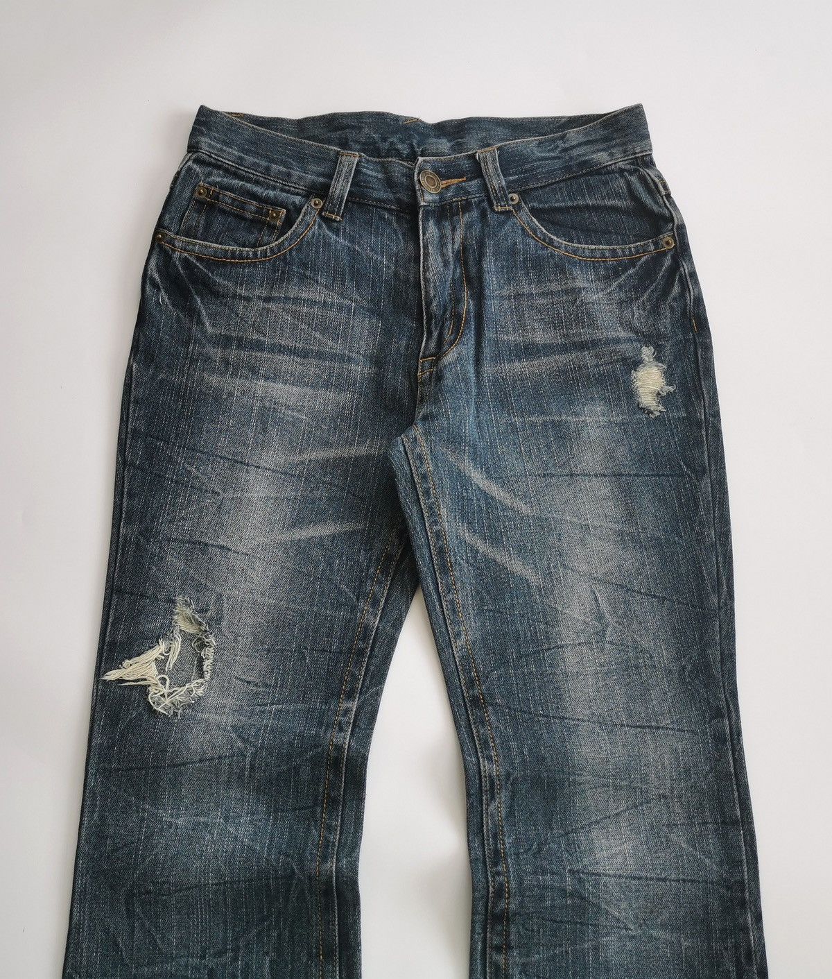 Other Unbrand Bootcut Clawmark Denim Jeans Size US 29 - 3 Thumbnail
