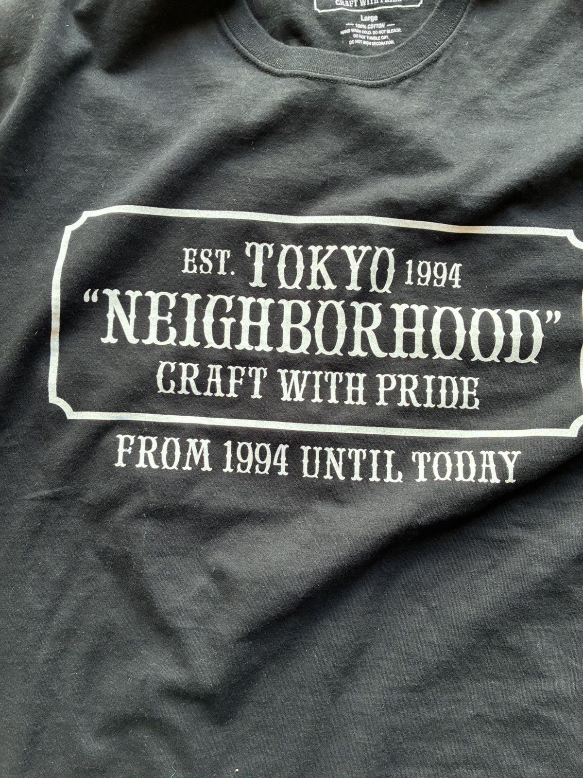 Neighborhood Neighborhood logo tee Size US L / EU 52-54 / 3 - 2 Thumbnail