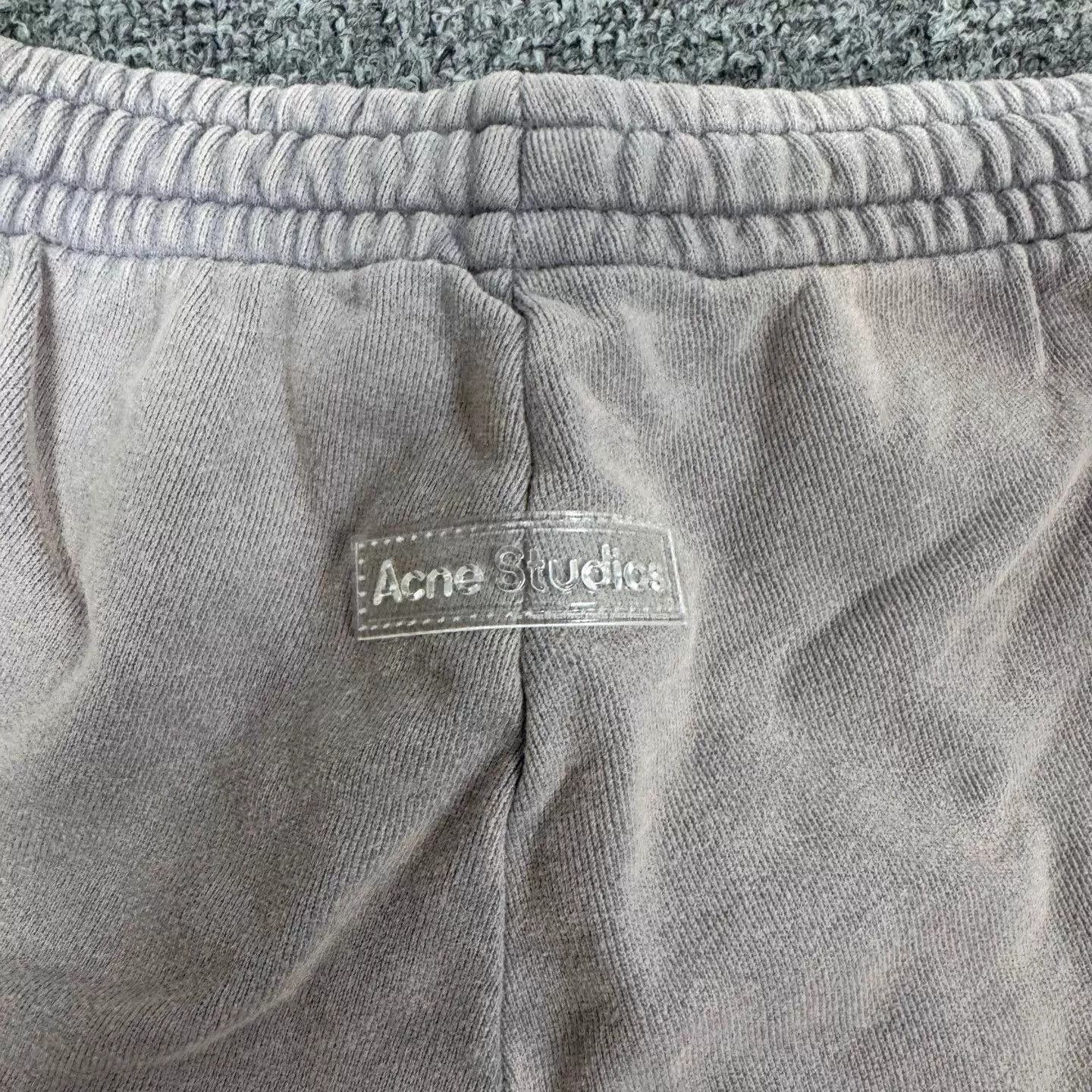 Acne Studios Acne Studios Light Gray Cotton Distressed Drawstring S Size US 36 / EU 52 - 5 Thumbnail