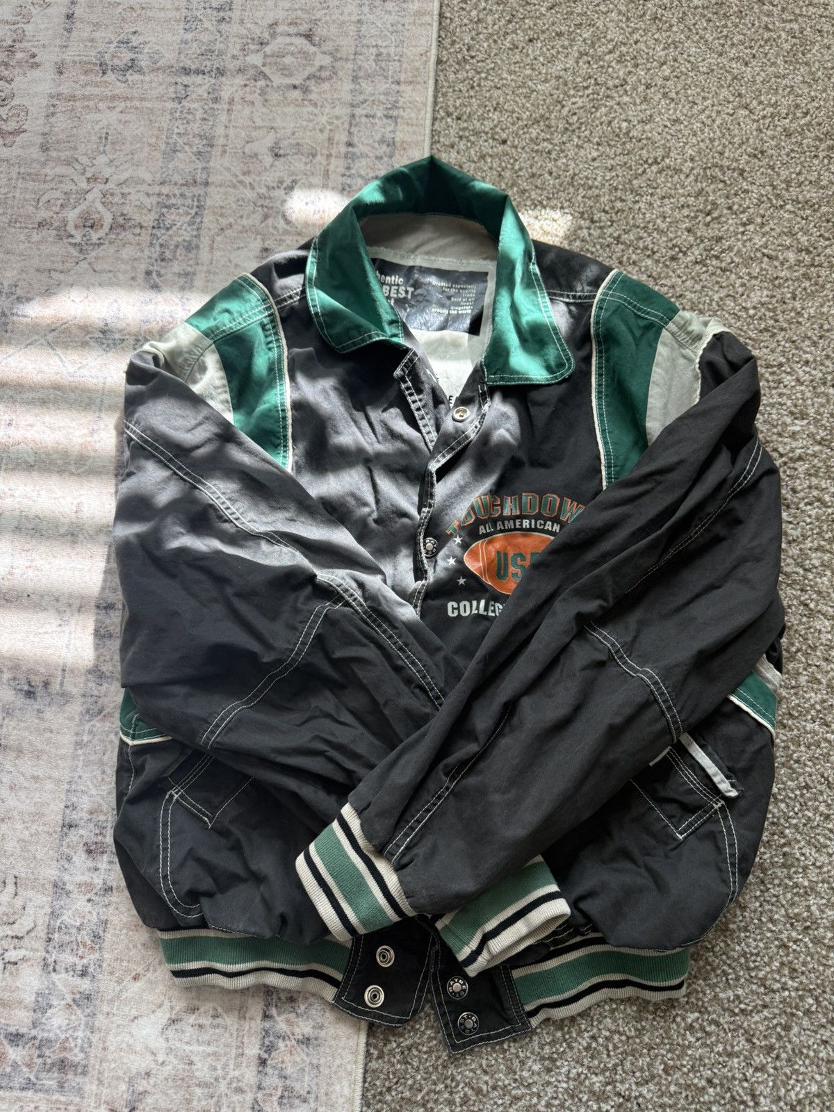 Other Vintage Raybest 90s Varsity Jacket size mediuk Size US M / EU 48-50 / 2 - 3 Thumbnail