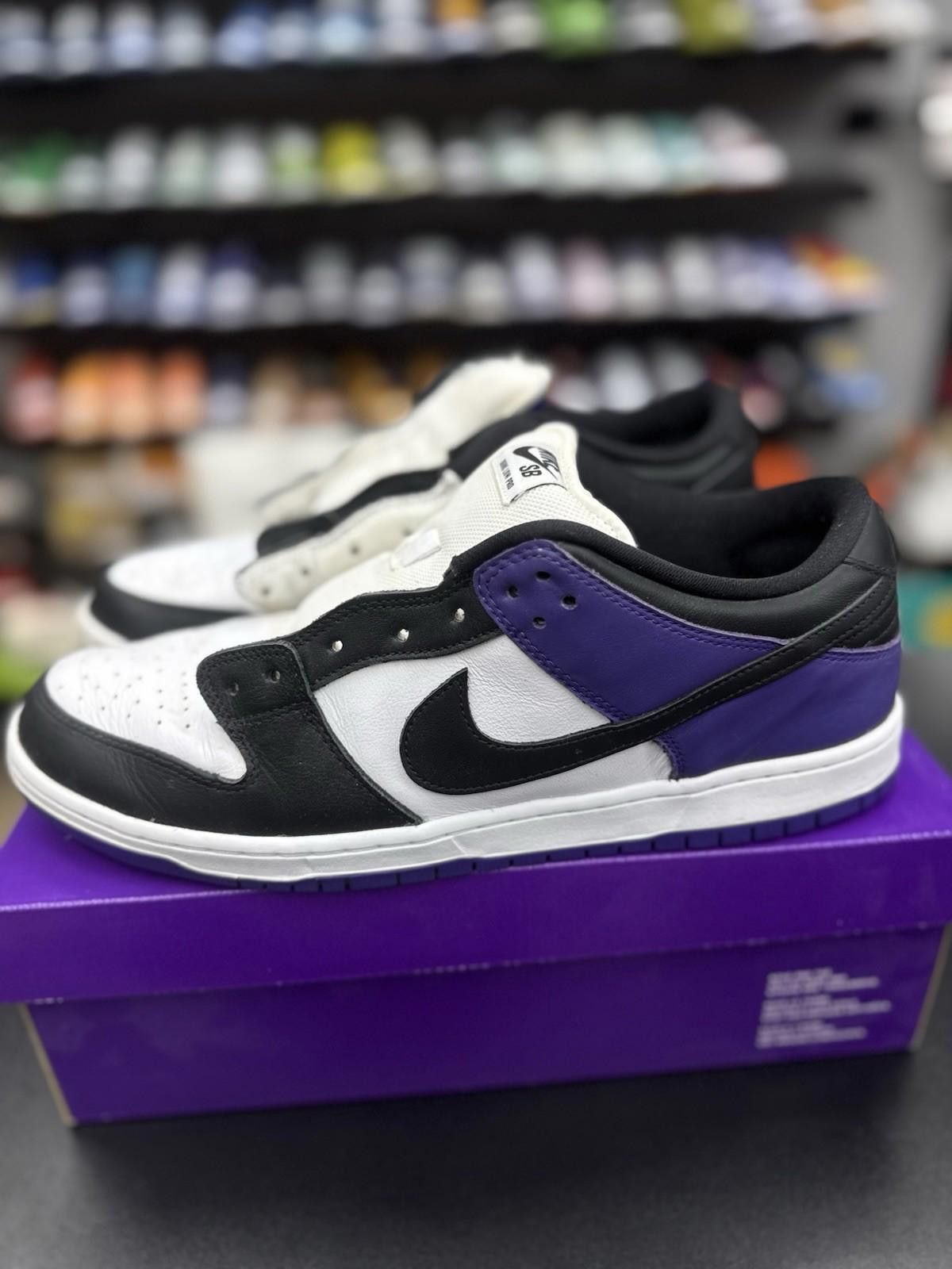 Nike Size 14 - Nike SB Dunk Low Court Purple 2023 Size US 14 / EU 47 - 1 Thumbnail