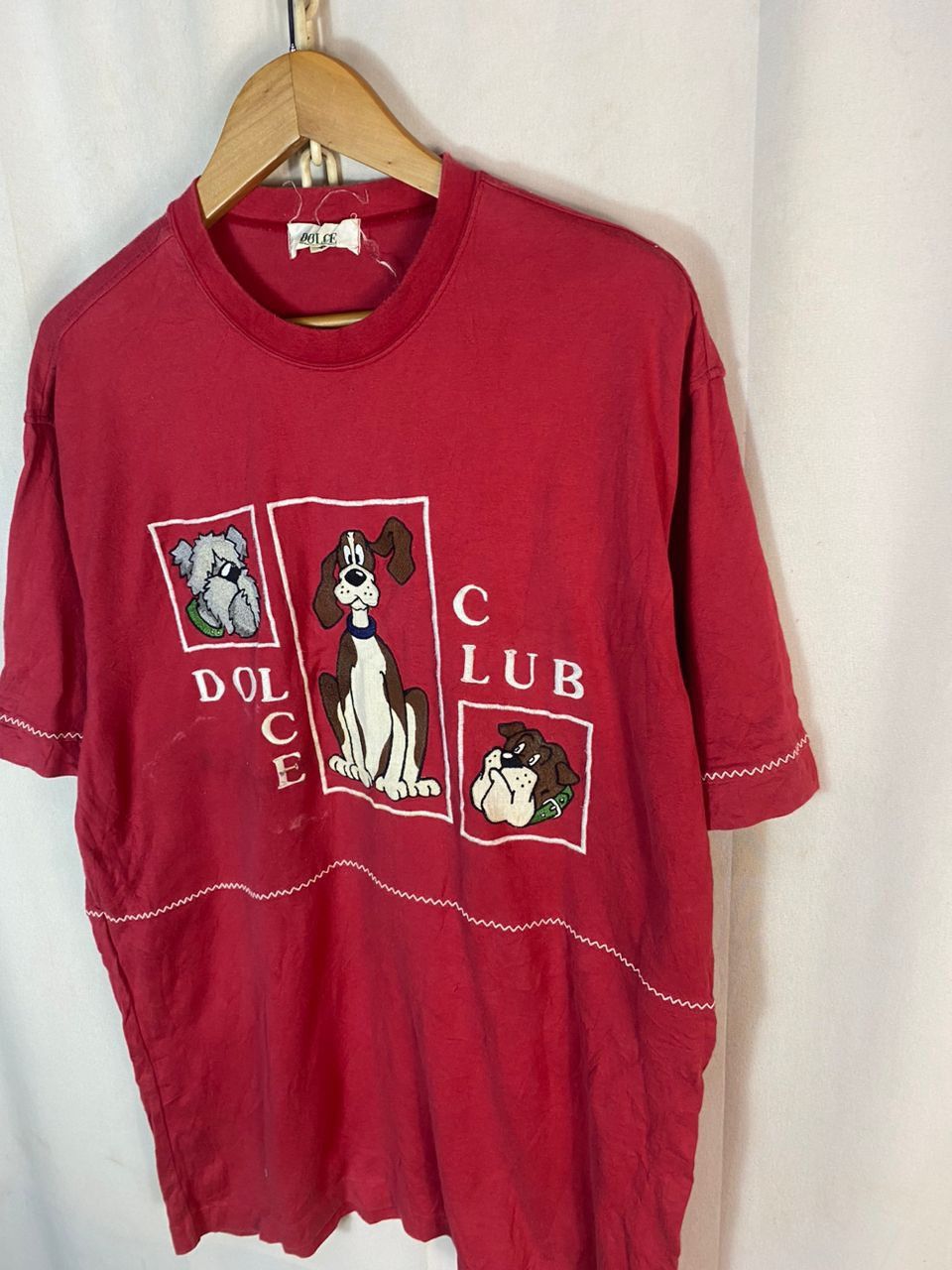 Japanese Brand × Vintage Dolce embroidered printed tshirt Size US XL / EU 56 / 4 - 2 Thumbnail