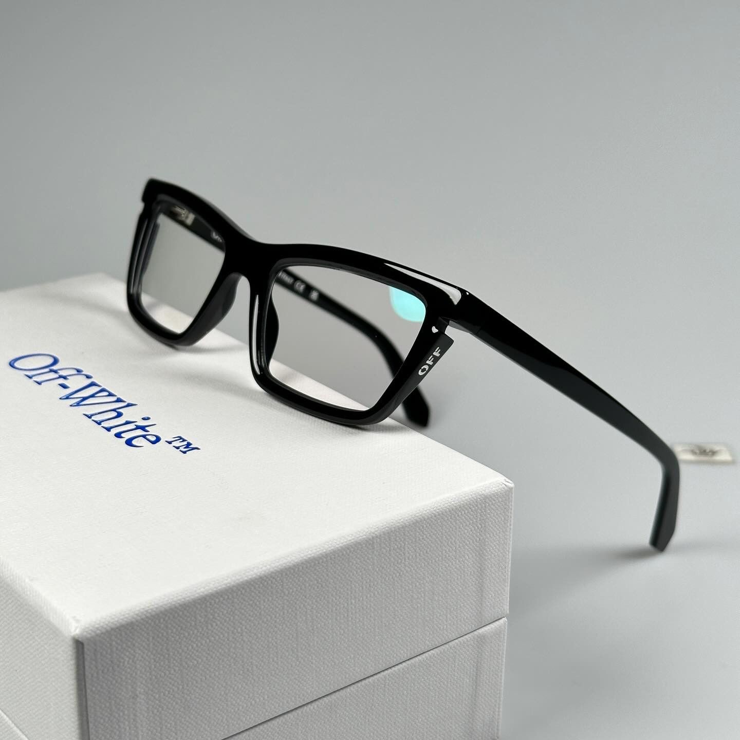 メガネ Off-White Off White - OPTICAL STYLE 44 - silver Off-White Off-white optical style 44 eyeglasses silver | Grailed
