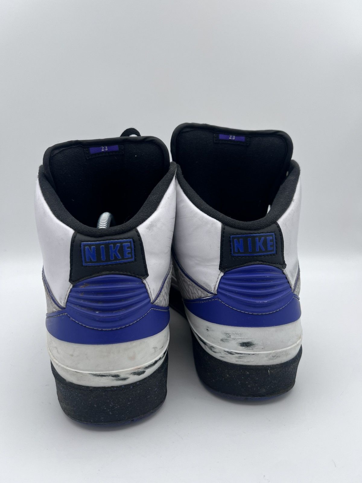 Jordan Brand Nike Air Jordan 2 II Retro Men Sneaker Dark 385475-153 Sz 10 Size US 10 / EU 43 - 4 Thumbnail