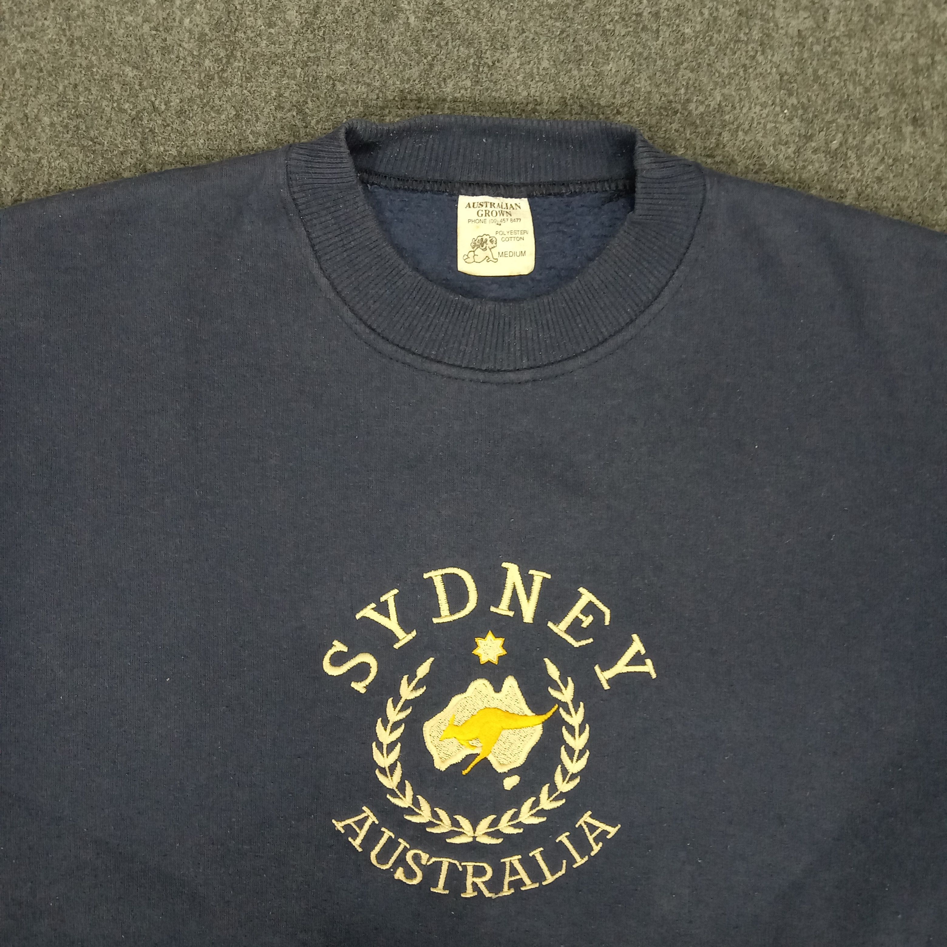 Vintage Sydney Australia Embroidery Style Sweatshirt Size US L / EU 52-54 / 3 - 2 Thumbnail