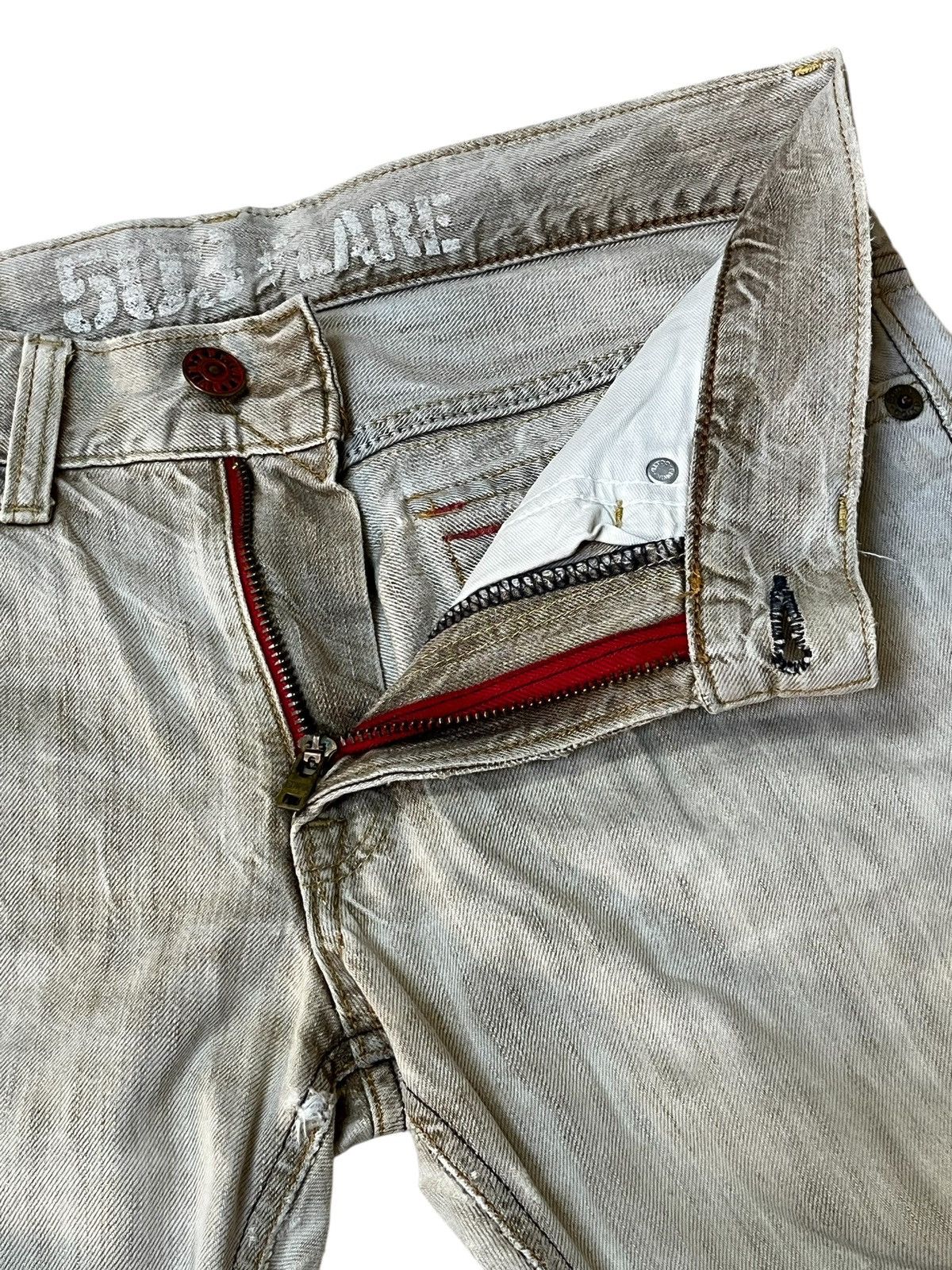 Edwin VINTAGE EDWIN 503 FLARED/BOOT CUT BLUE TRIP DISTRESSED JEANS Size US 34 / EU 50 - 7 Thumbnail