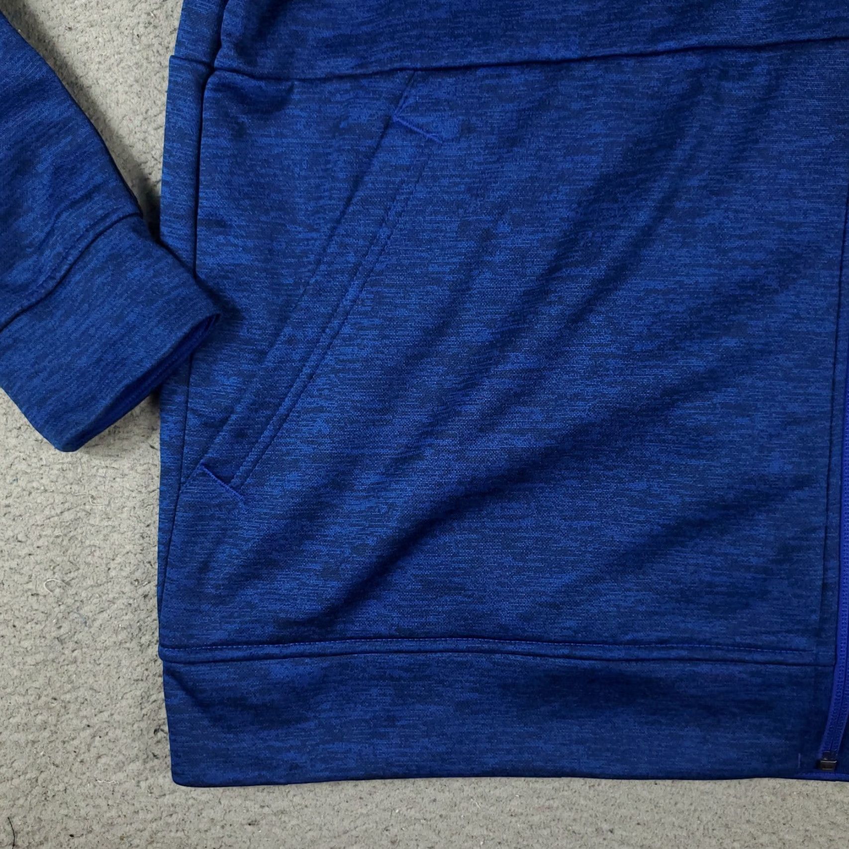 Adidas Adidas Hoodie Mens XL Blue Full Zip Up Sweatshirt Size US XL / EU 56 / 4 - 4 Thumbnail