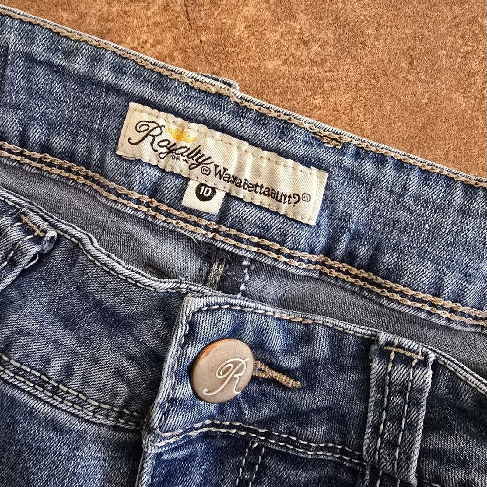 Other Denim | ROYALTY FOR ME | Rolled Jean Size 32" / US 10 / IT 46 - 3 Thumbnail