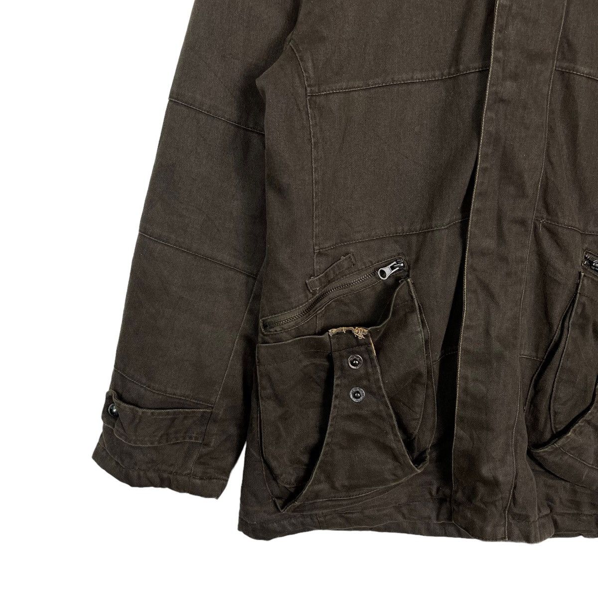Hysteric Glamour 🔥 IN THE ATTIC FAUX FUR HOODIES UTILITY CARGO JACKET Size US M / EU 48-50 / 2 - 4 Thumbnail