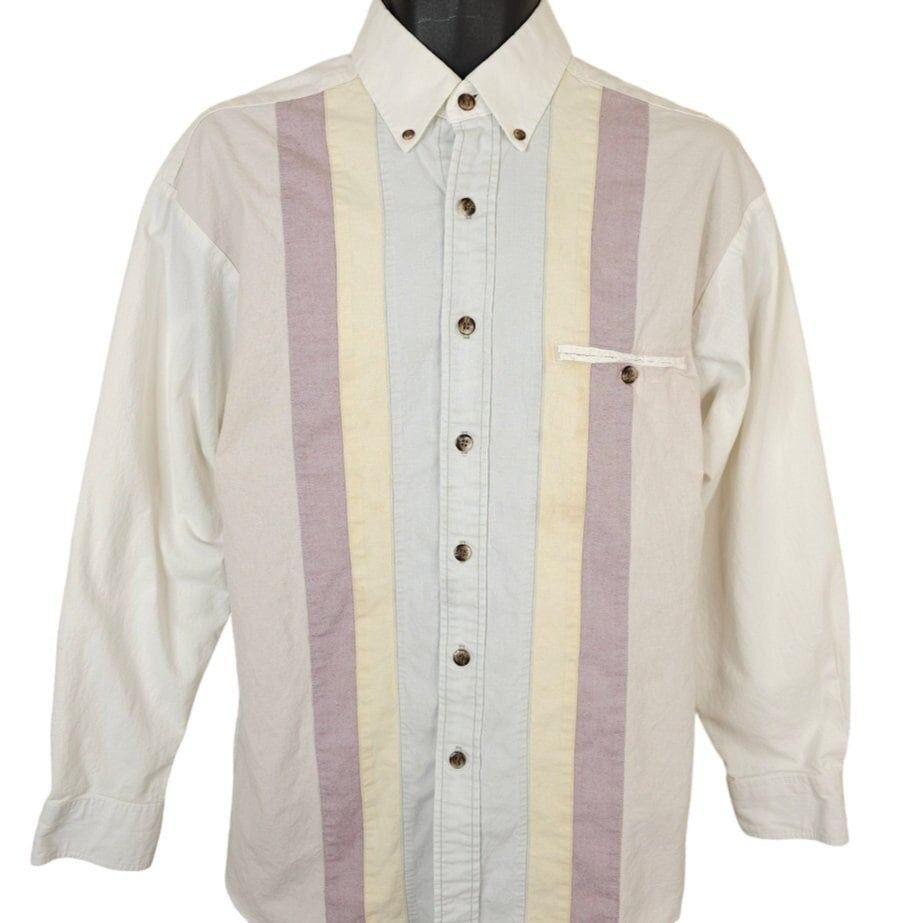 Vintage 80s/90s Brown & Red Plaid PANHANDLE SLIM Western Snap Button Long Sleeve Shirt