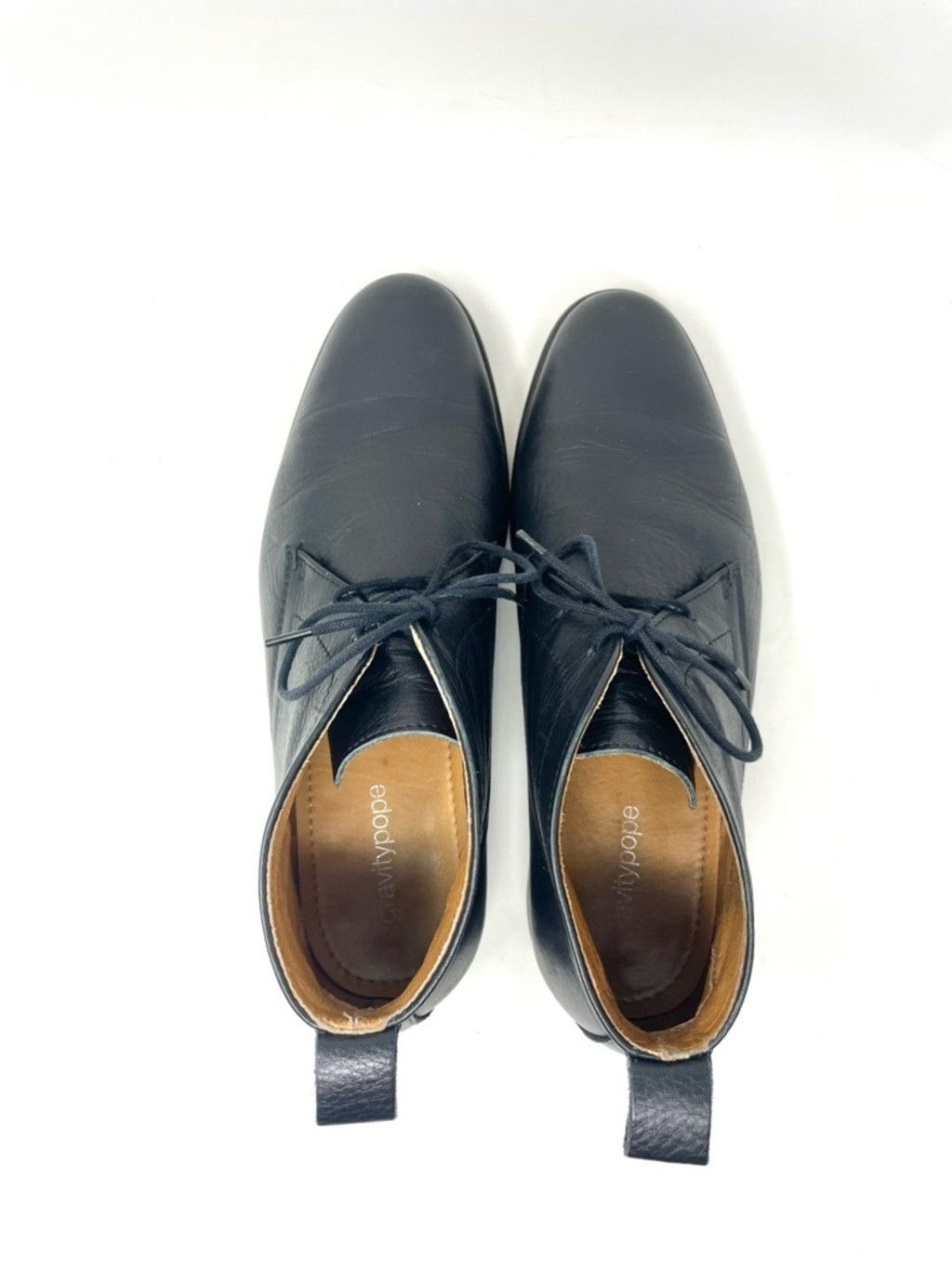 gravitypope Gravitypope Black Leather Chukka Dress Boots Size 42 Size US 9 / EU 42 - 6 Thumbnail