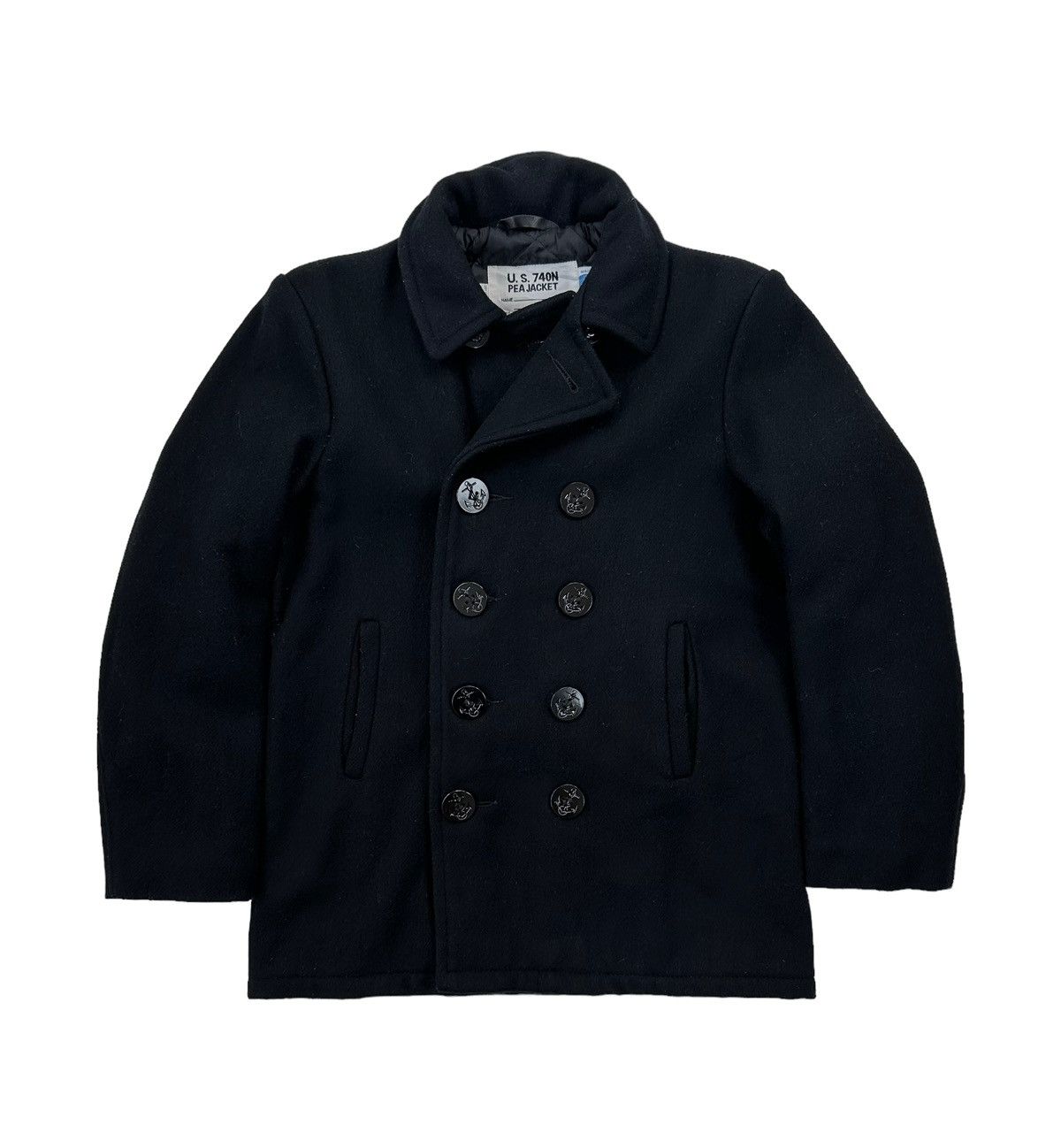 Schott Schott U.S 740 Pea Jacket Size US M / EU 48-50 / 2 - 2 Thumbnail