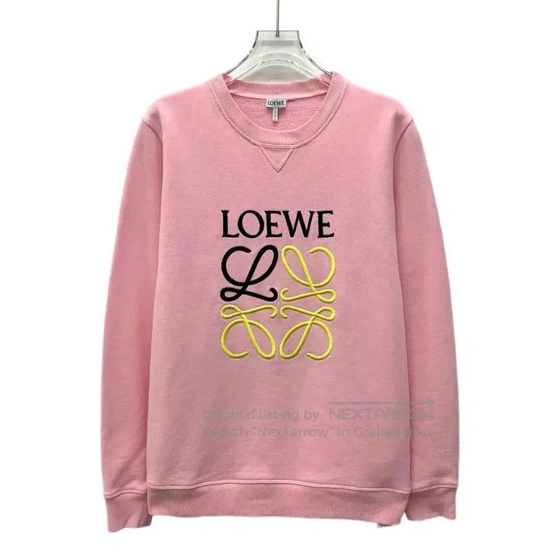 Loewe Loewe Pink Cotton Women's Sweatshirt . Size S / US 4 / IT 40 - 1 Thumbnail