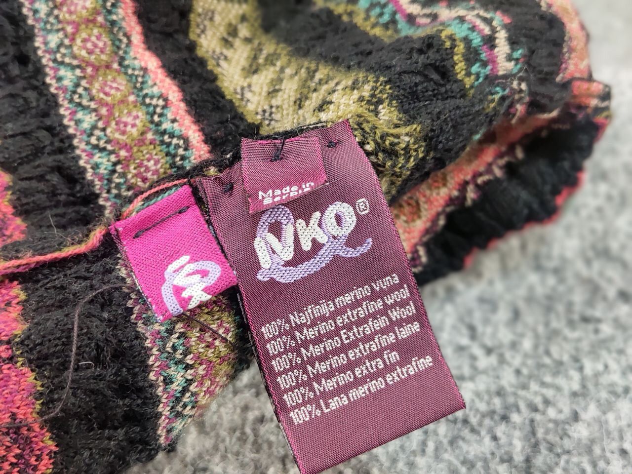 Other Ivko Merino Wool Knit Multicolor Pattern Hat Cap Size ONE SIZE - 12 Thumbnail