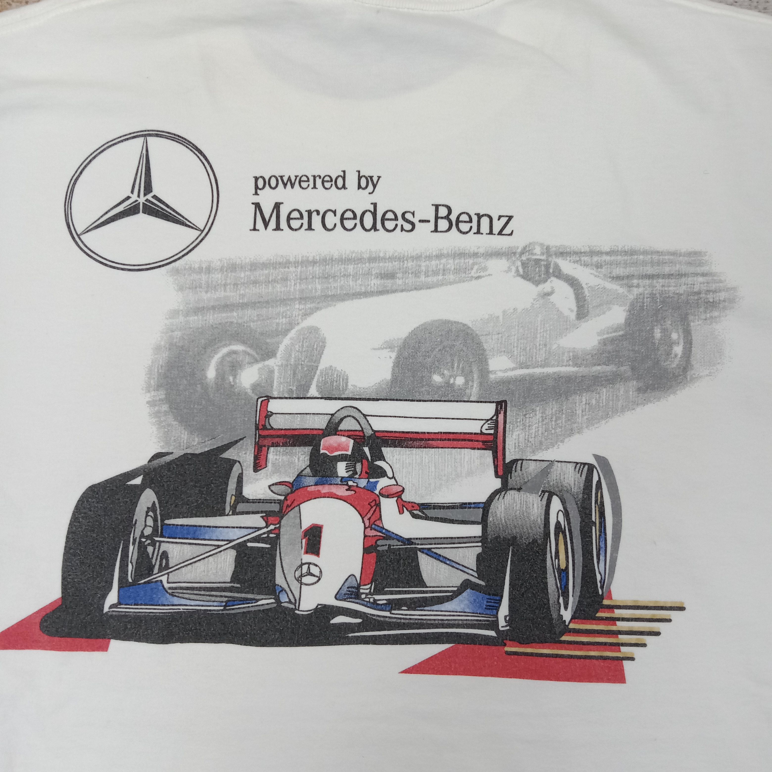 Mercedes-Benz Mercedes Benz Formula One Racing Tshirt C259N34 Size US L / EU 52-54 / 3 - 2 Thumbnail