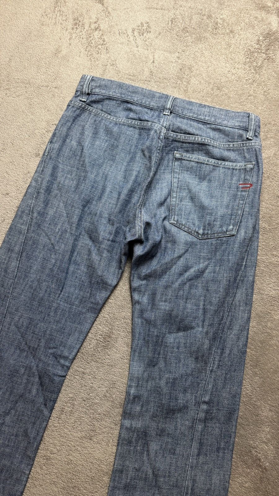 Engineered Garments Diesel Recut Faded Washed Straight Jean Y2K LGB hedi slimane Size US 32 / EU 48 - 4 Thumbnail