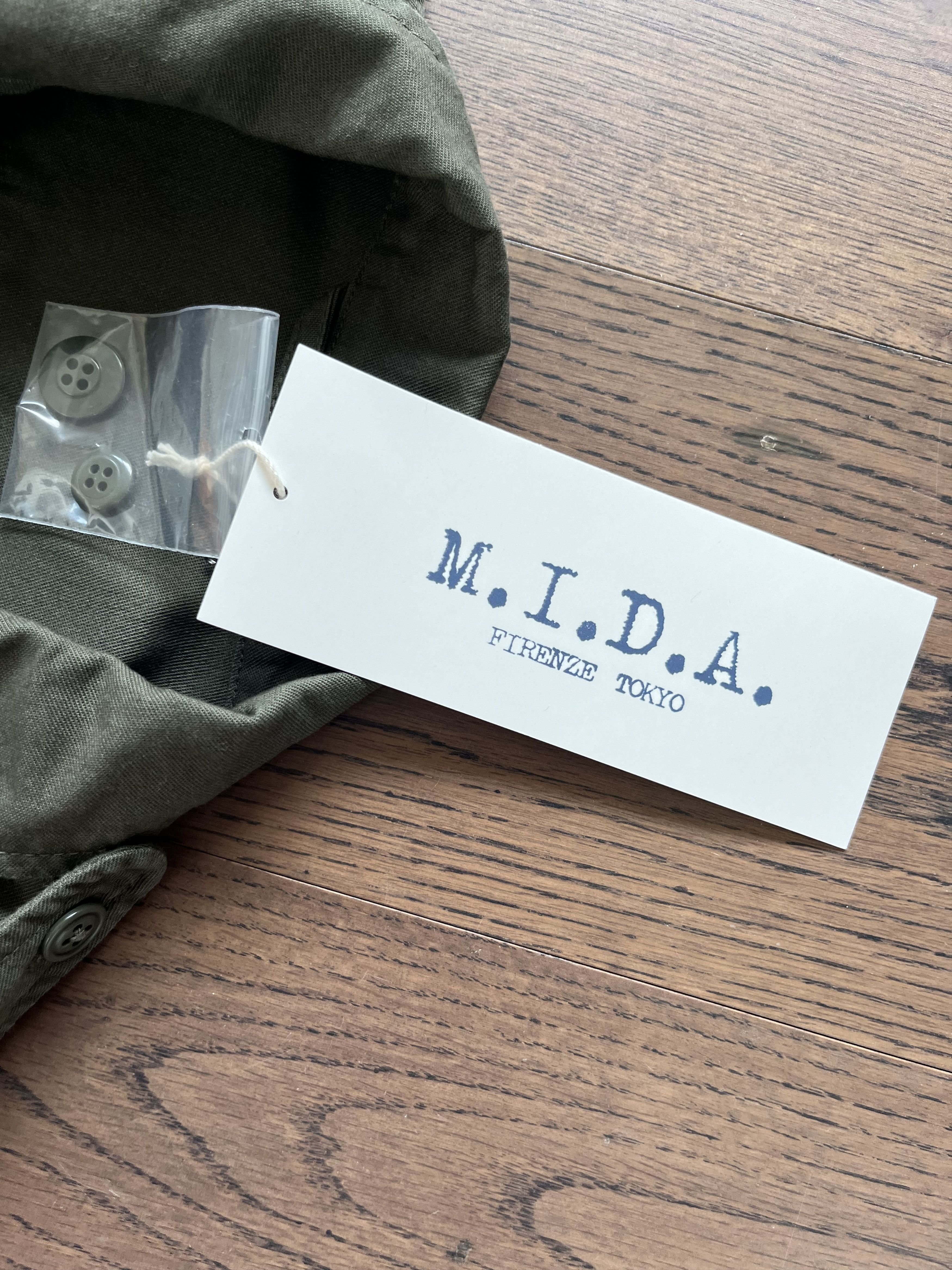 Other MIDA Italy Japanese Edition Army Green Hunting Bush Jacket Size US S / EU 44-46 / 1 - 17 Thumbnail