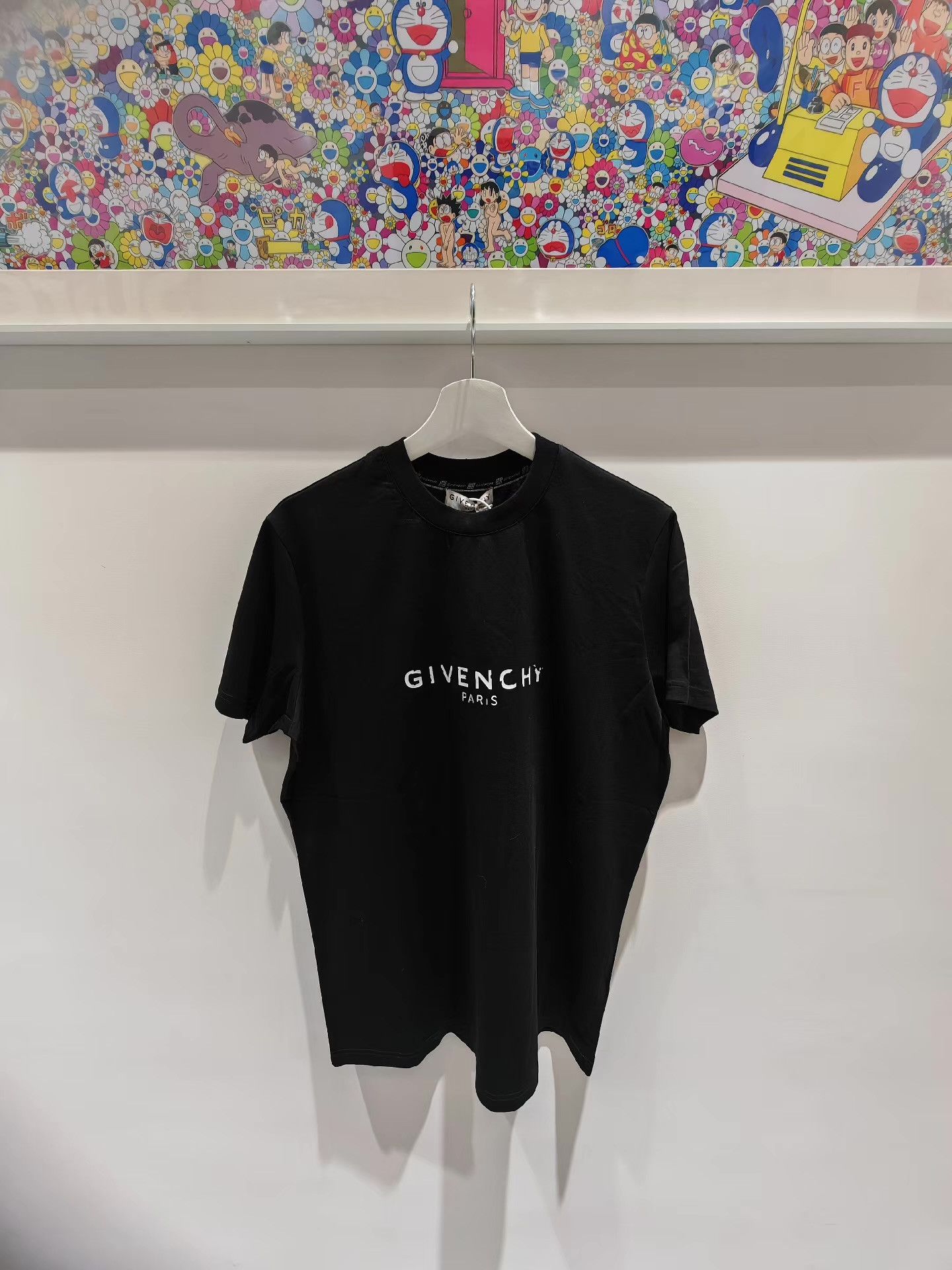 Givenchy Givenchy Distressed Logo Short Sleeve Tee Q15 Size US XXS / EU 40 - 1 Thumbnail