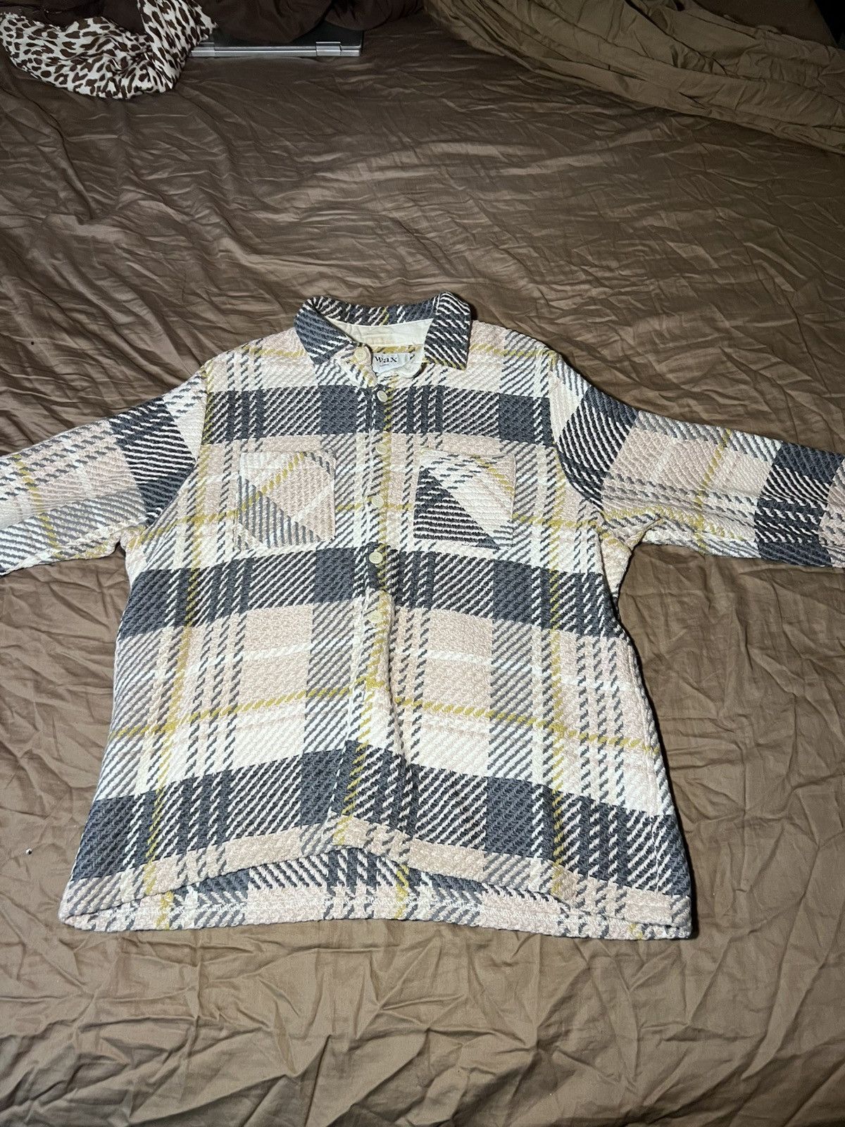 Wax London Wax London Knit Overshirt Size US XL / EU 56 / 4 - 2 Thumbnail