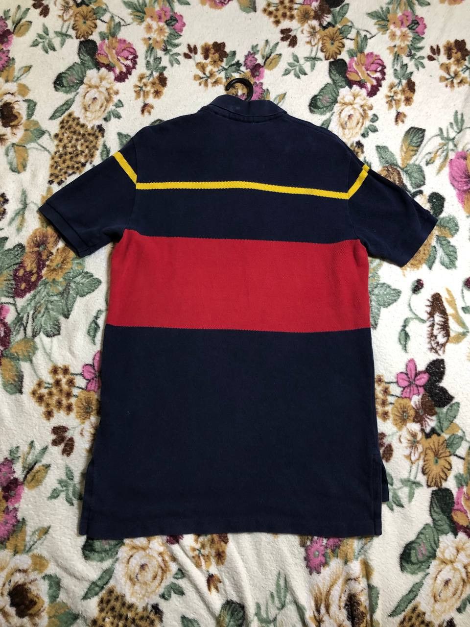 Polo Ralph Lauren Vintage Y2K Polo Ralph Lauren Stripped Polo Tee Size US M / EU 48-50 / 2 - 14 Thumbnail