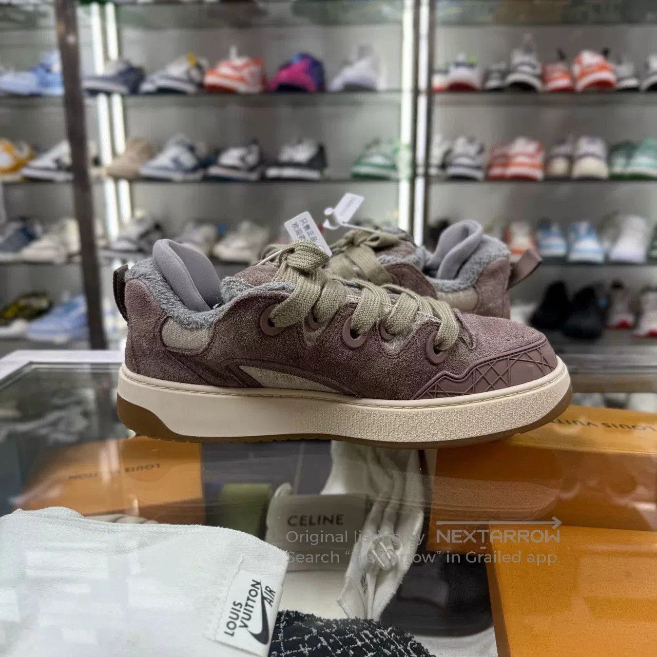 Dior ERL x DIOR Suede Shoes. Size US 8.5 / EU 41-42 - 4 Thumbnail