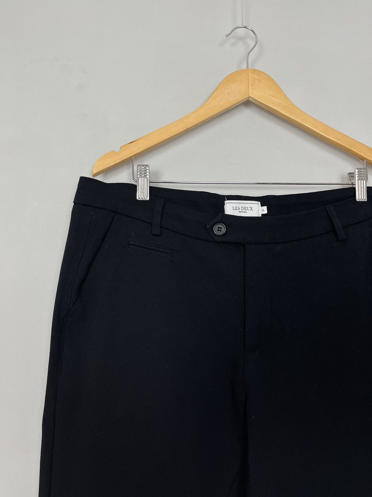 Les Deux Les Deux Luxury Polyester & Viscose Slim Fit Pants Trousers Size US 34 / EU 50 - 2 Thumbnail