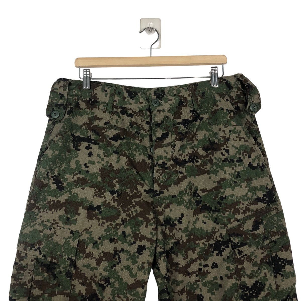 Japanese Brand Vintage Camouflage Analog Trouser Army Combat Buzz Ricksons Size US 34 / EU 50 - 3 Thumbnail