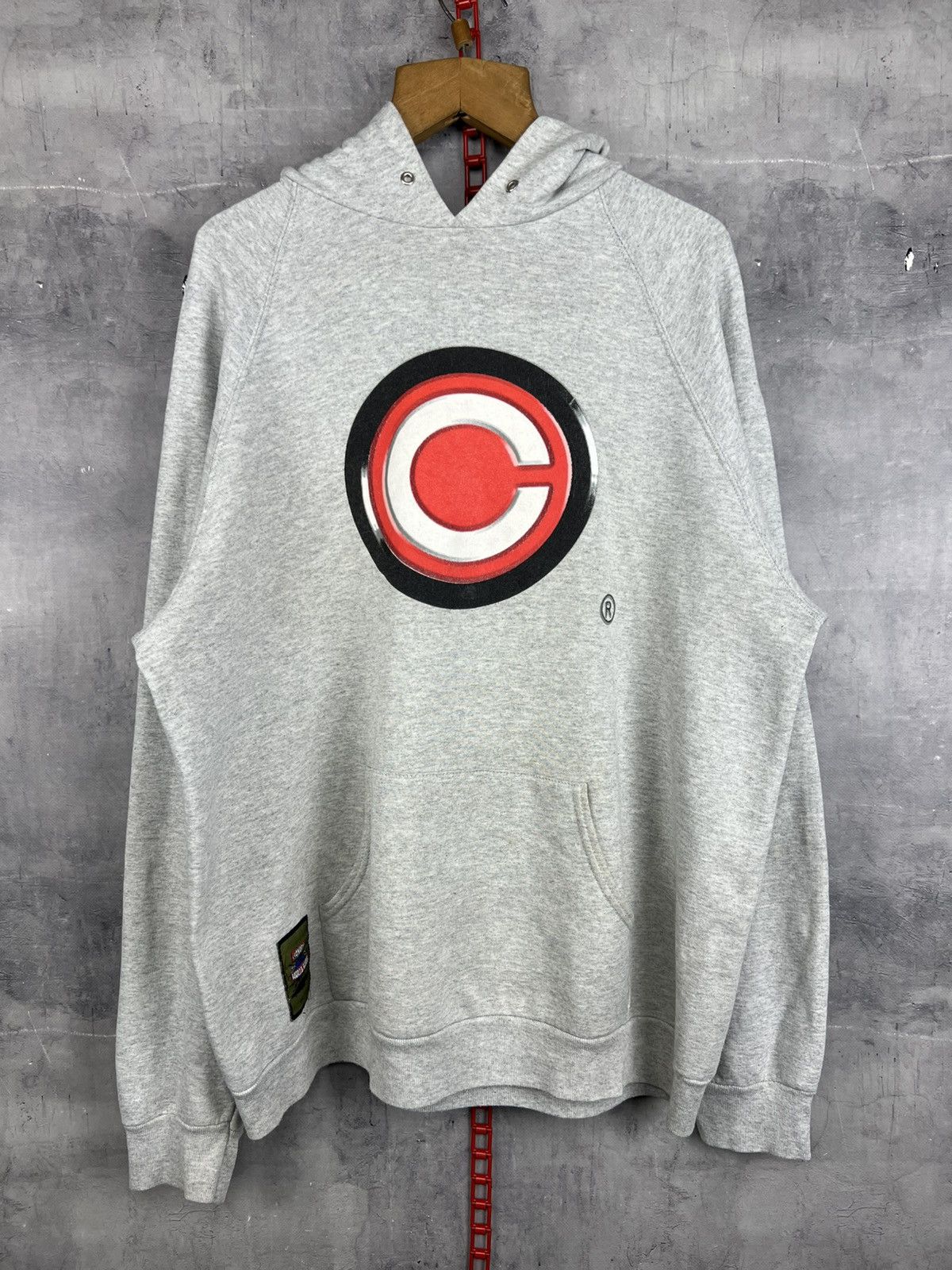 Rap Tees Vintage 90s Conart World Wide Big Logo Hoodie Size Xl Size US XL / EU 56 / 4 - 12 Thumbnail