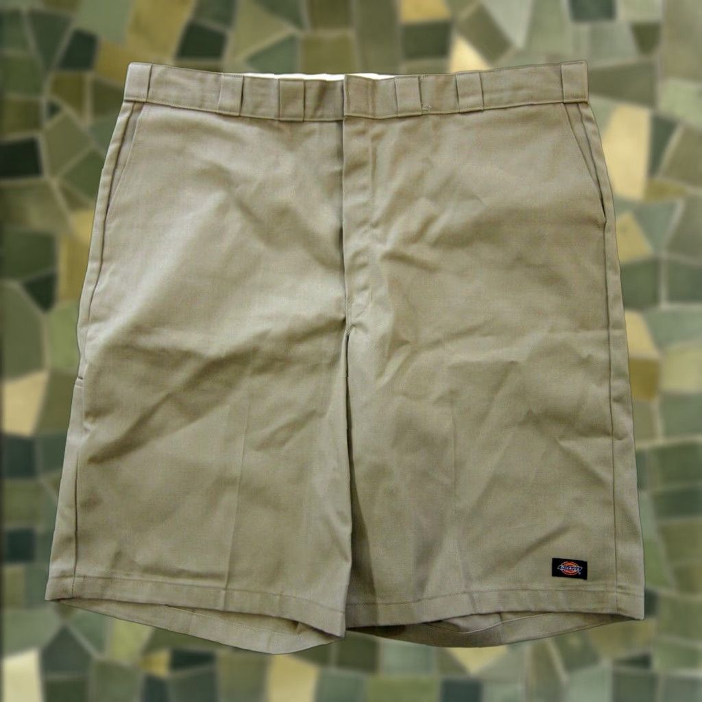 Dickies Dickies Heavy Cotton Brown Flat Front Chino Cargo Bermuda Short Men 46 Size US 30 / EU 46 - 1 Thumbnail