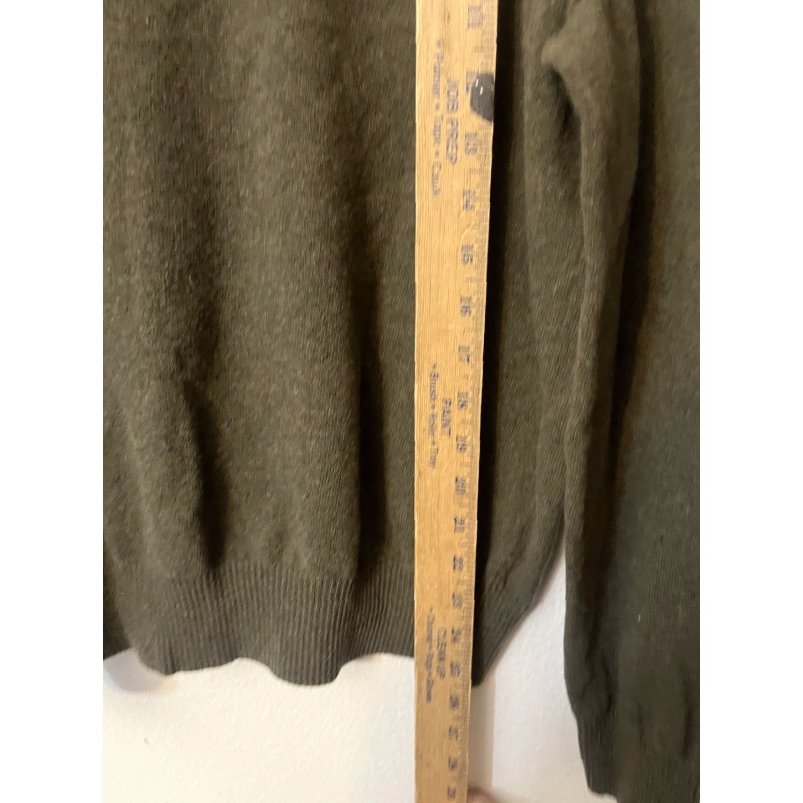 Banana Republic BANANA REPUBLIC ITALIAN YARN 1/4 SNAP POCKET SWEATER Large MENS Green L Pullover Long Sleeve Pockets Vintage Theme Italian Decade 90s Mens Size US L / EU 52-54 / 3 - 4 Thumbnail