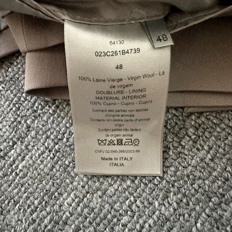 Dior Dior Oblique button kaki suit 2501-Nextarrow Size 50R - 5 Thumbnail