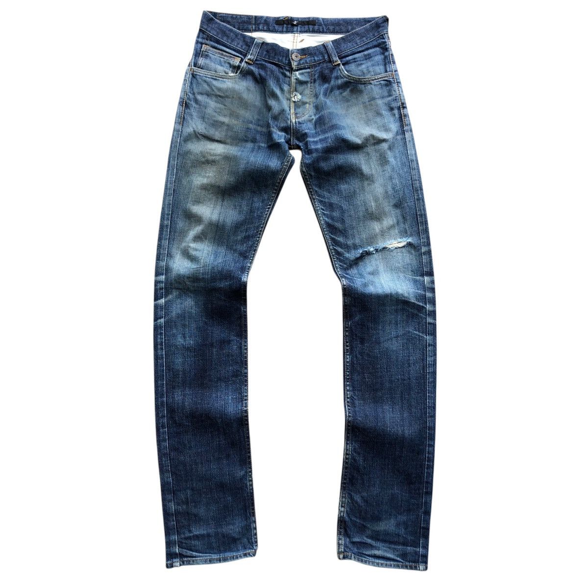 Japanese Brand Vintage NO ID skinny jeans Size US 32 / EU 48 - 1 Thumbnail