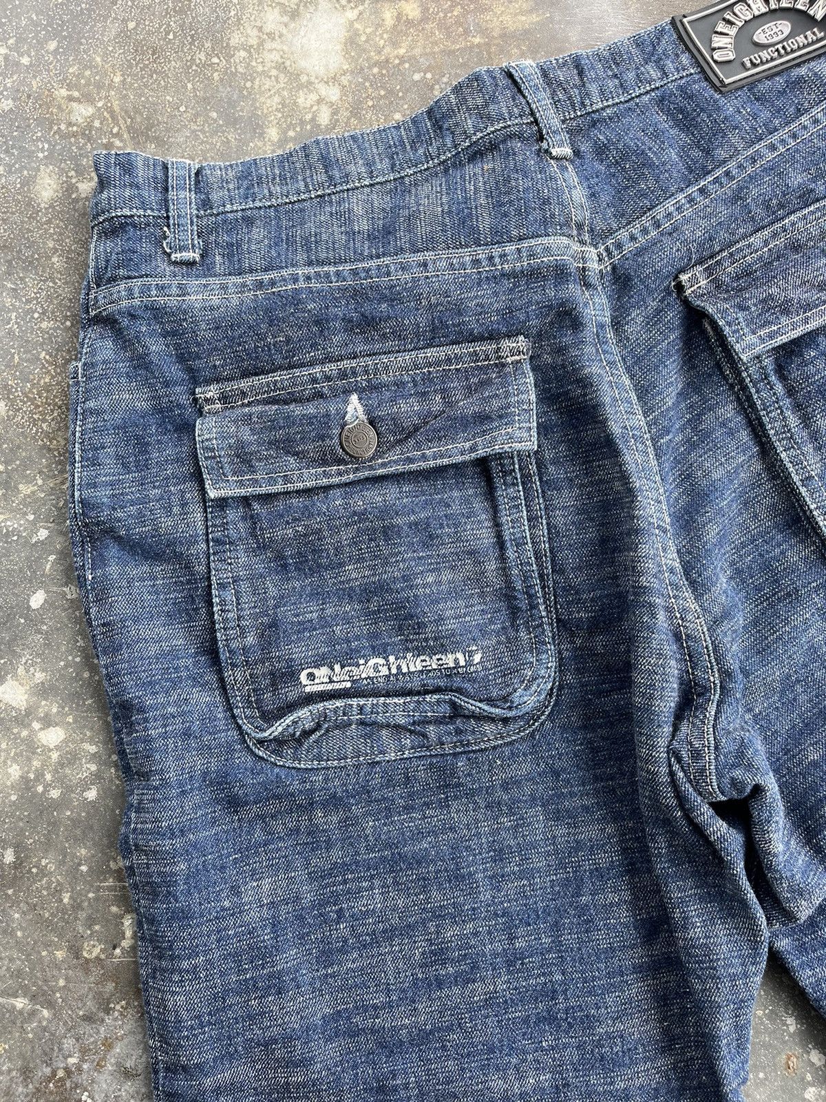 If Six Was Nine × Japanese Brand × Vintage Baggy Hysteric Inspired Slubby Denim Size US 31 - 16 Thumbnail