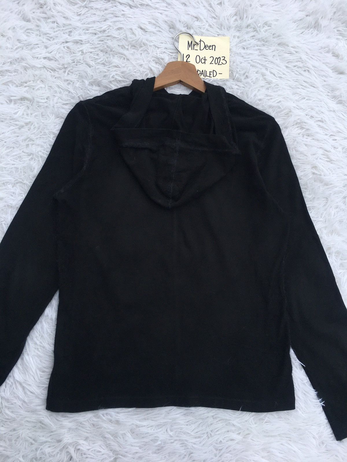 Jean Paul Gaultier Rare Vintage Jean Paul Gaultier Longsleeve Hoodie Shirt Size US S / EU 44-46 / 1 - 17 Thumbnail