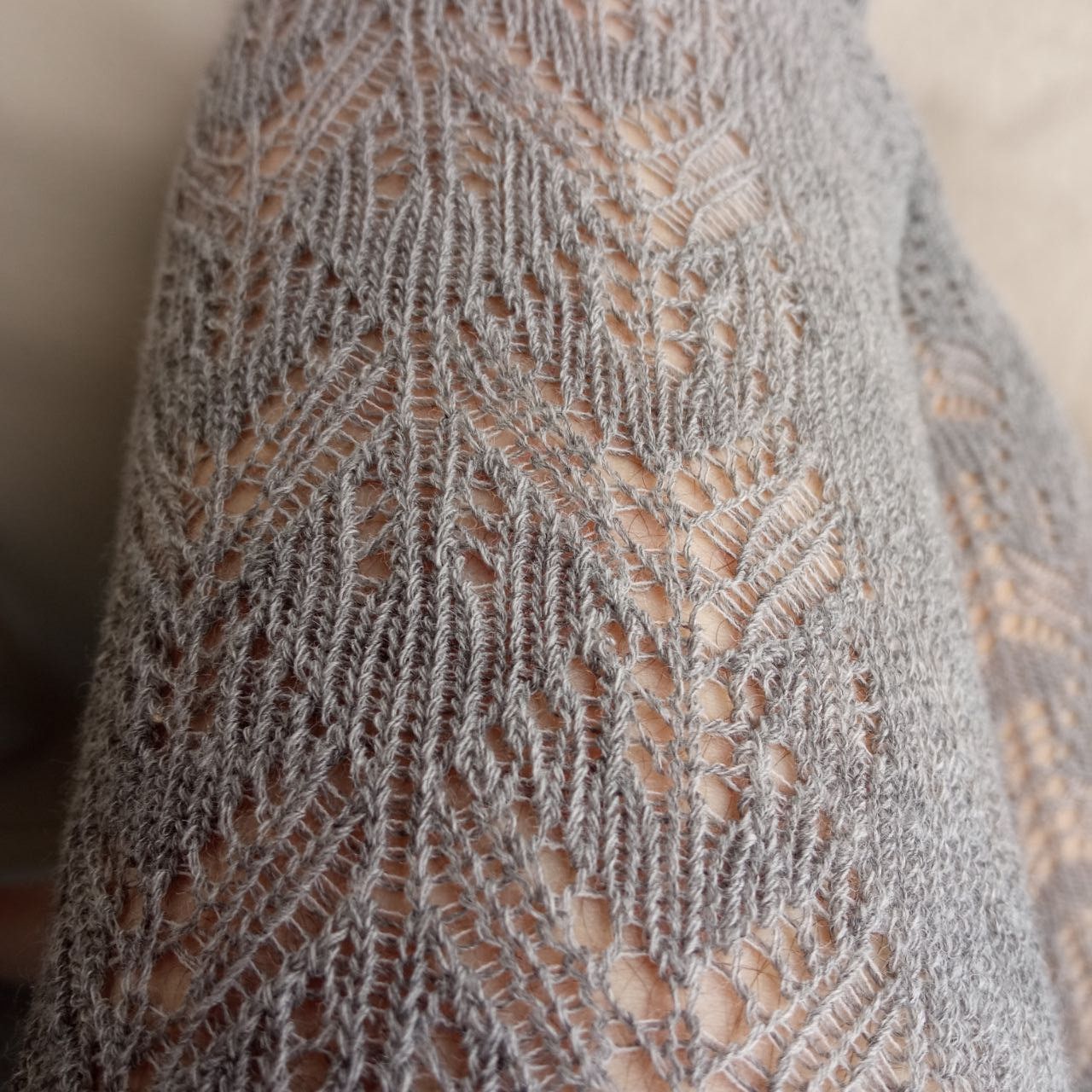 Other Lace Knitted Cotton Blend Tights Pantyhose 120 den Size 4 Size ONE SIZE - 2 Thumbnail