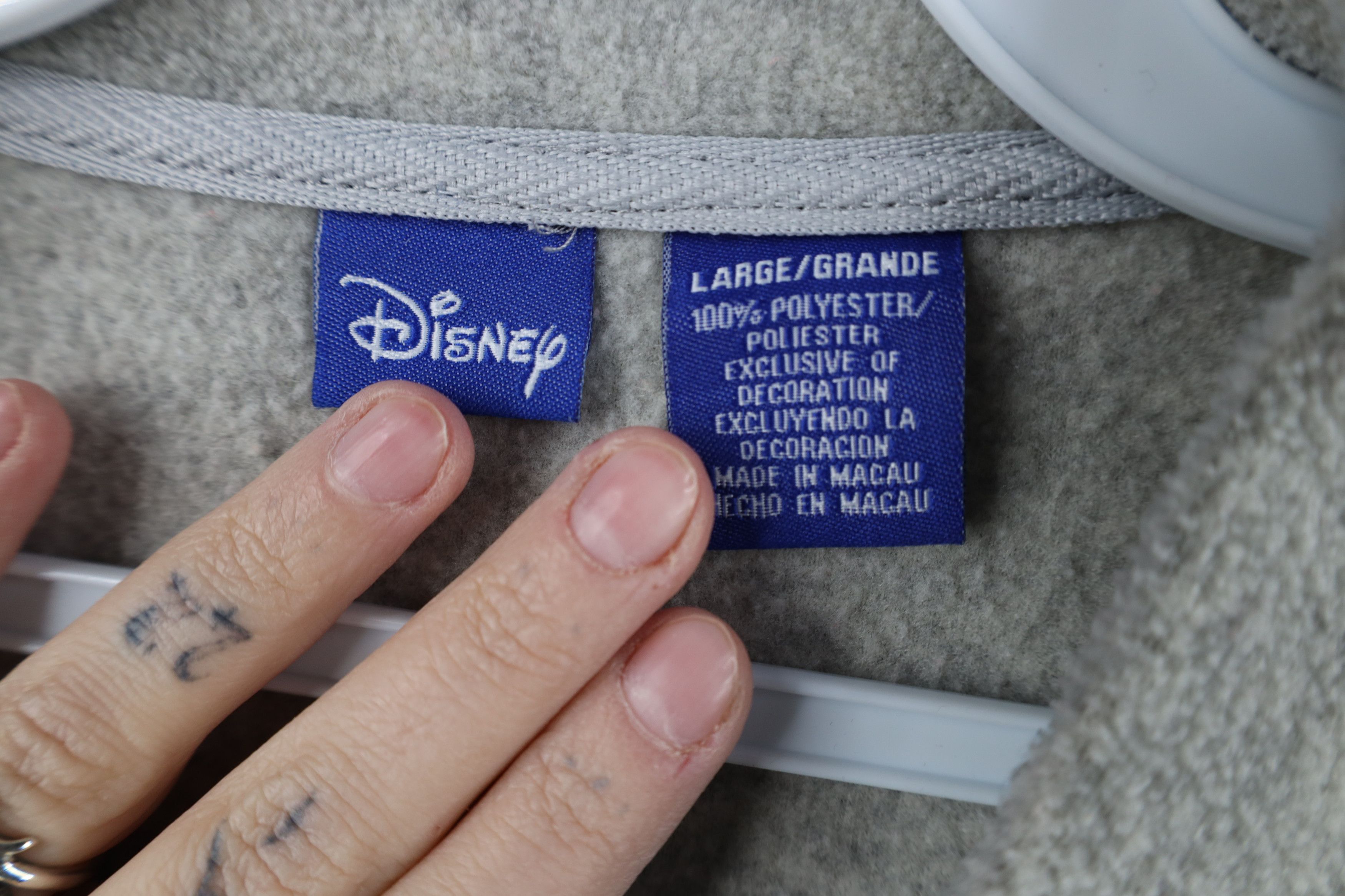 Disney Vintage Y2K Disney Winnie the Pooh Tigger Fleece Sweater Size L / US 10 / IT 46 - 7 Thumbnail