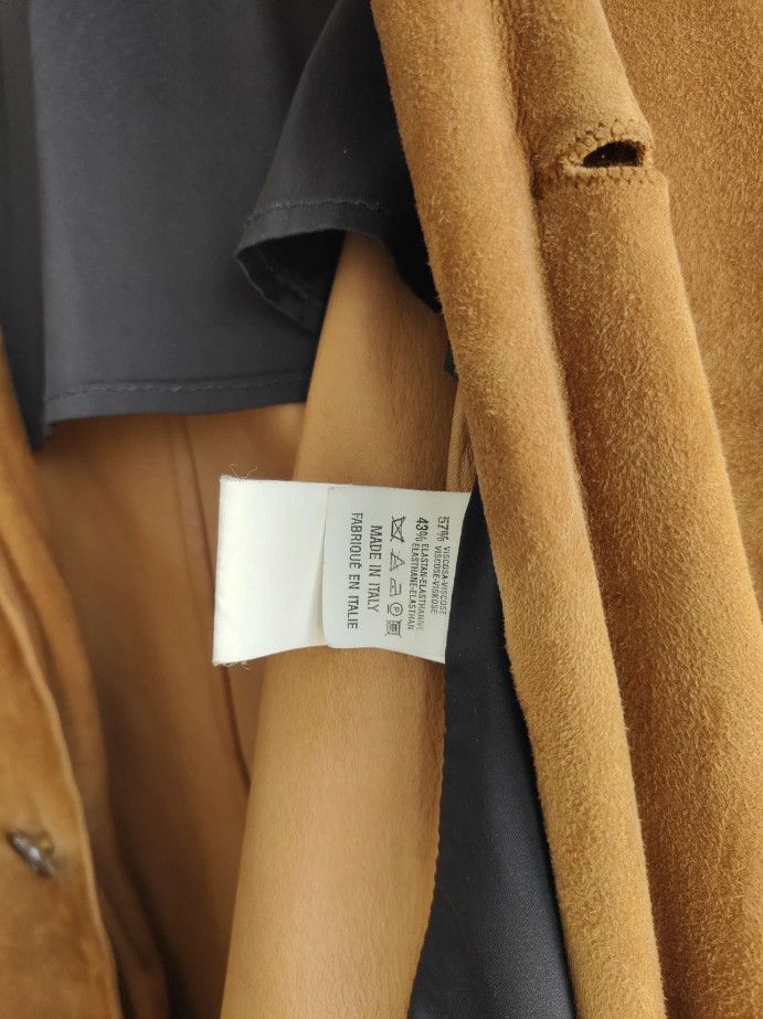 Jil Sander Jil Sander Sude Leather Blazer Jacket Coat Size US L / EU 52-54 / 3 - 11 Thumbnail
