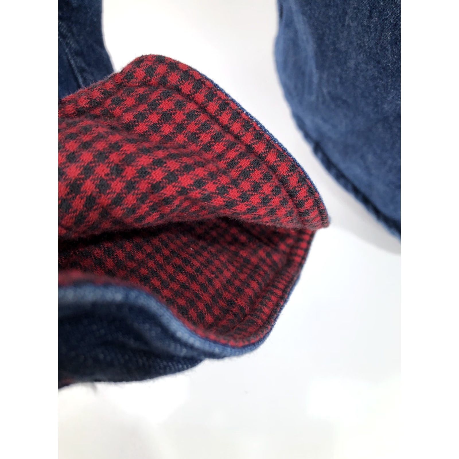 Vintage L.L. Bean Denim Shacket L Shirt Jacket Flannel Lined Heavy Duty Mens L Blue Size US L / EU 52-54 / 3 - 4 Thumbnail