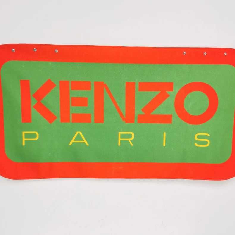 Kenzo Kenzo Plaid letter Logo cloak Size ONE SIZE - 3 Thumbnail