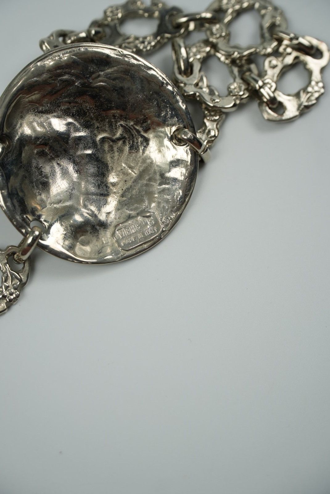 Versace Archive Versus Versace Silver Lion Head Body Jewelry Size ONE SIZE - 6 Thumbnail