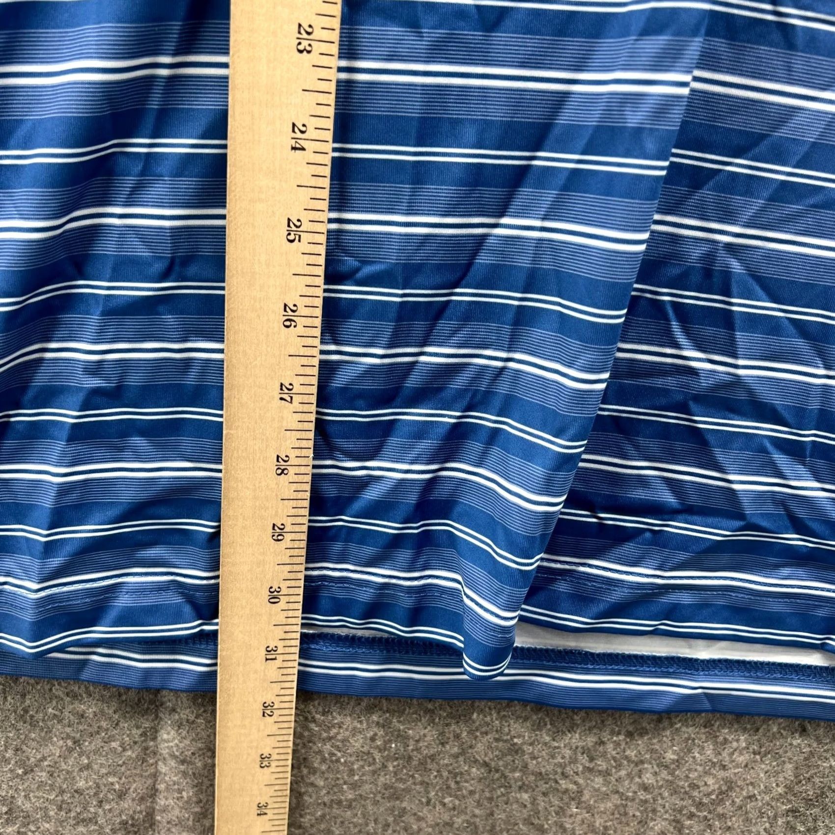 Callaway Callaway Polo Shirt Mens XL Blue Opti Dri Polyester Stripes Golf Extra Large Shirt Short Sleeve Button Logo Striped Casual Sportswear Men Accessories? Size US XL / EU 56 / 4 - 4 Thumbnail
