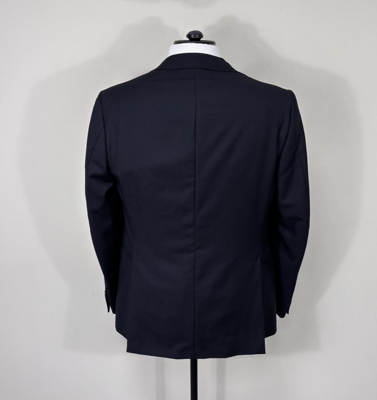 Tombolini Tombolini Men’s Navy Blue Wool Blazer Jacket Size 42R - 2 Thumbnail