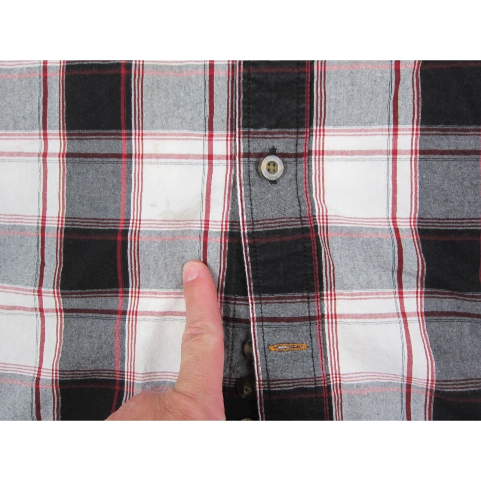Carhartt Carhartt Shirt Mens M Red Black Plaid Relaxed Fit Button Up Work Classic Vintage No Size US M / EU 48-50 / 2 - 2 Thumbnail