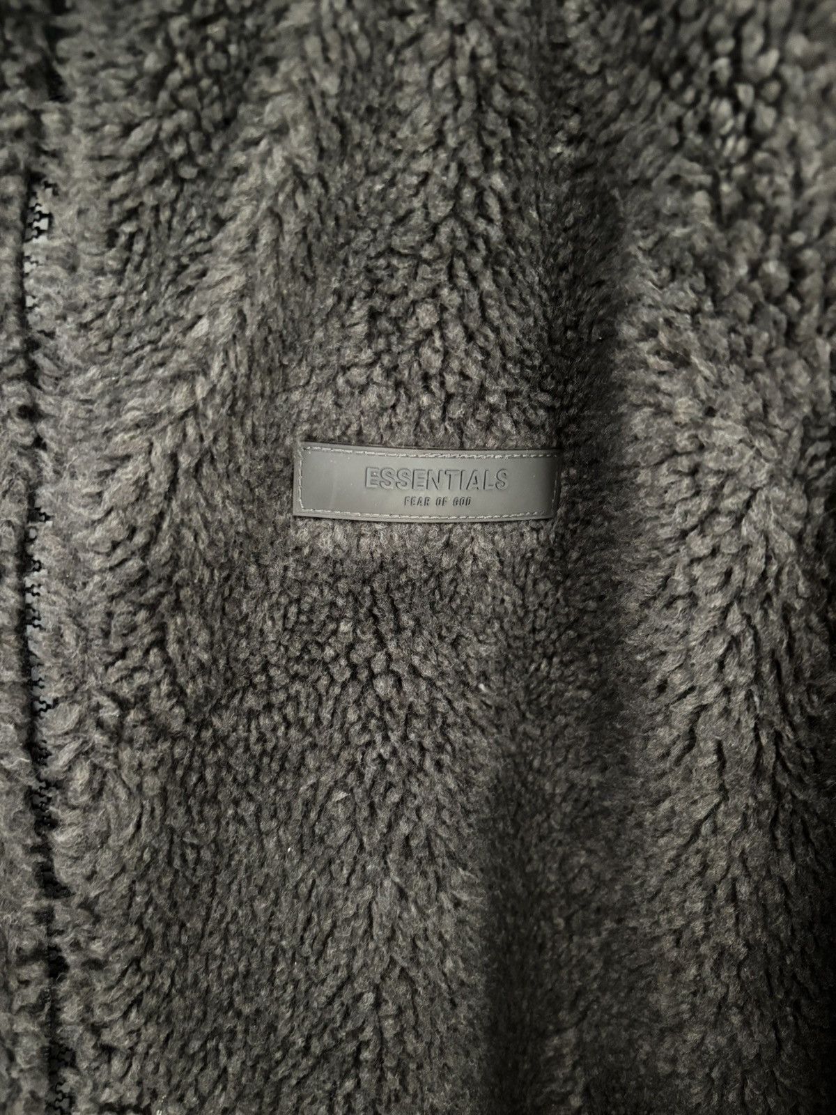Fear of God Fear of God Essentials Fleece Zip-Up Sweatshirt charcoal XS Size US XS / EU 42 / 0 - 2 Thumbnail