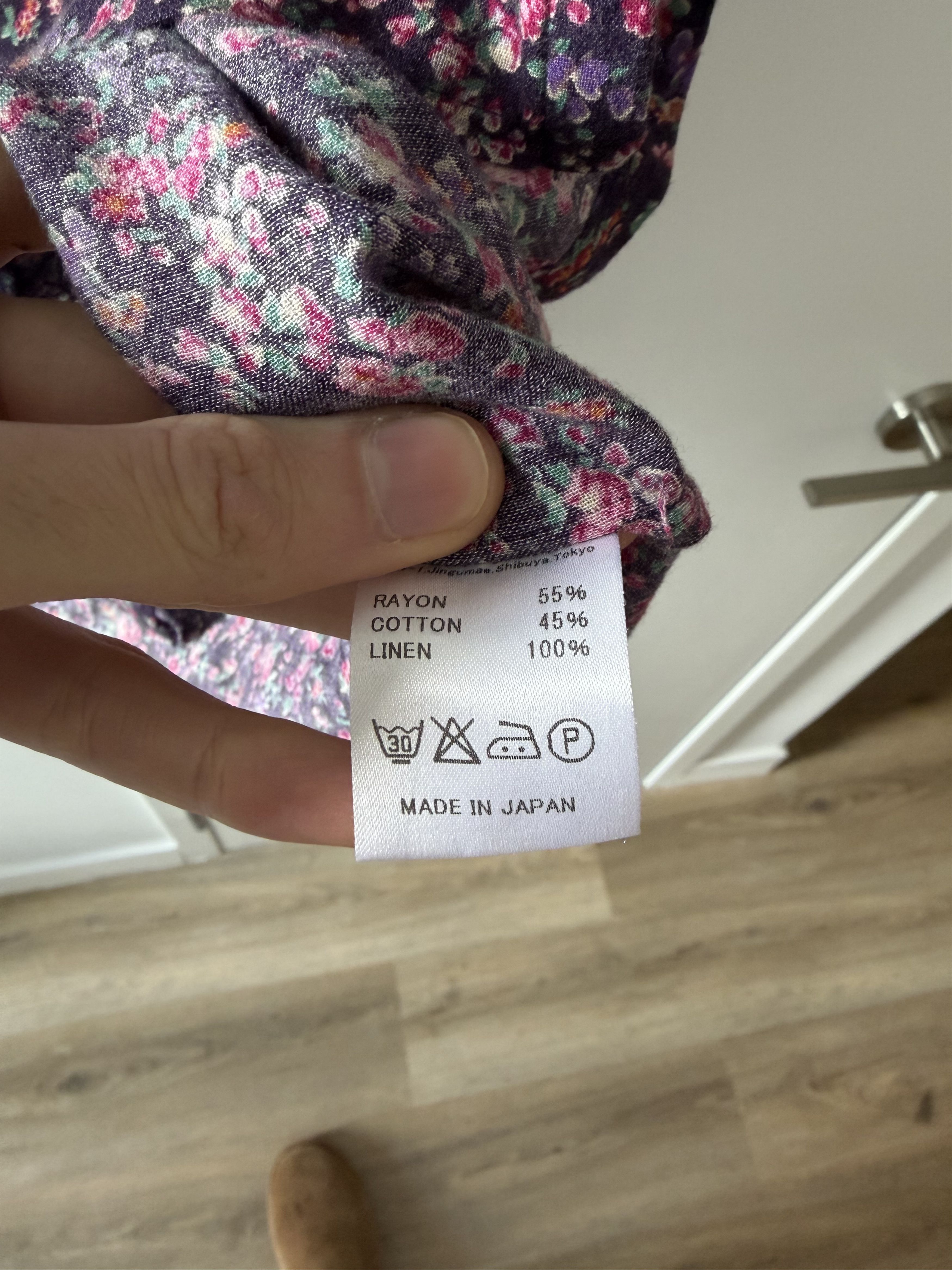 Needles Floral Shirt Size US S / EU 44-46 / 1 - 3 Thumbnail