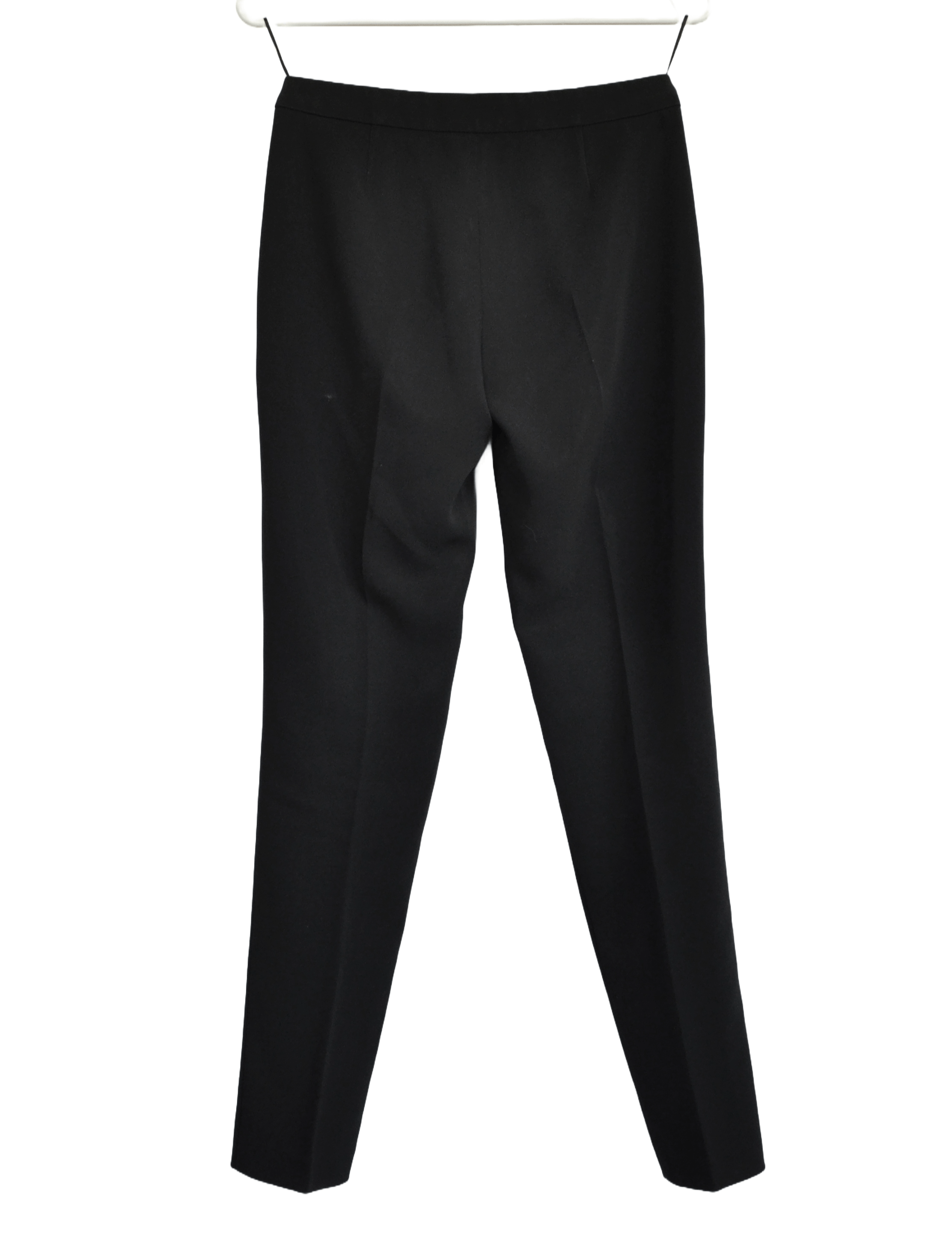 Chanel CHANEL Pants Black Trousers Vintage Logo Button Skinny Size 26" / US 2 / IT 38 - 3 Thumbnail